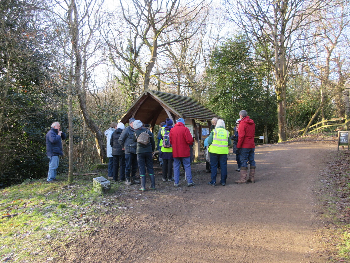 Eccy Woods meeting point 1 Jan 2022