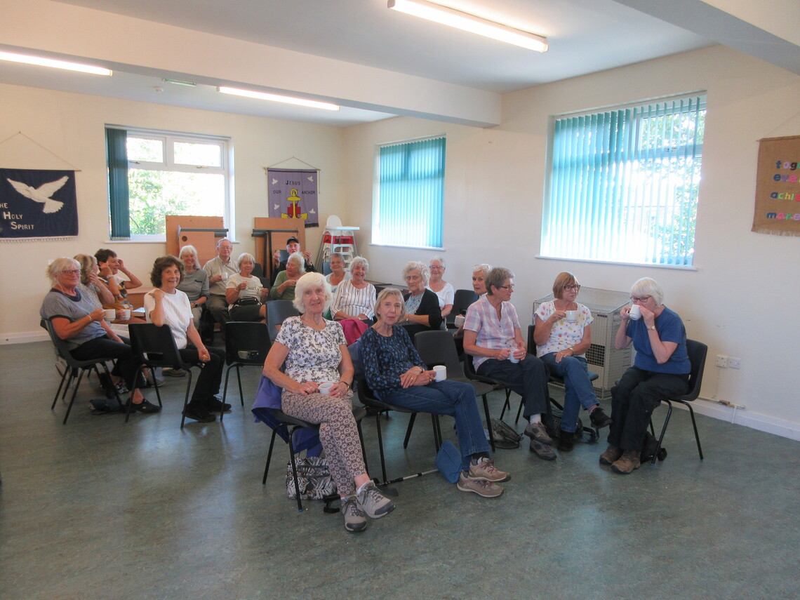 Handswoth methodist church socialising Aug 2022