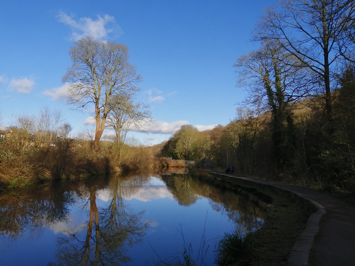 Shepherds wheel dam 30.1.24