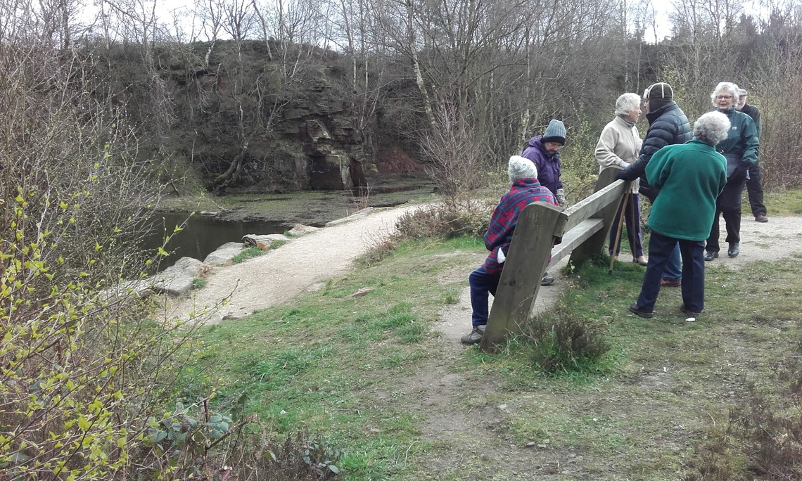 Stocksbridge at Langsett - quarry view